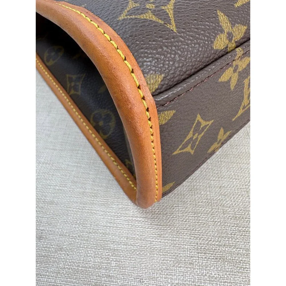 LOUIS VUITTON Brown Monogram Canvas Bel Air GHW